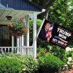 Trump Won Flag for Yard, Garden, or Car
