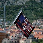 Trump 2024 Fight Flag 3x5 Ft with Grommets