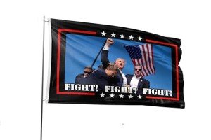 Trump Survivor Flag - Fight for Freedom 3x5FT