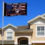 Trump 2024 Fight Flag 3x5 Ft with Grommets