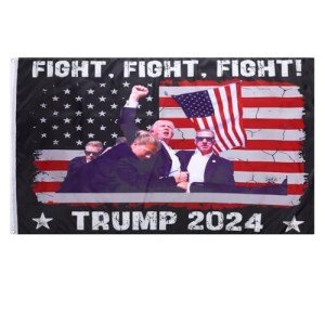 Fight Trump 2024 Flag - 3x5 Ft Durable Decor
