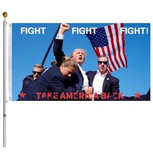 Trump 2024 Double-Sided Flag - 3x5 Feet