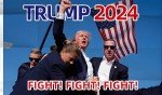 Trump 2024 Fight Flag – 3x5 Ft Tapestry
