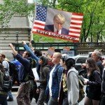 Trump Mug Shot Flag 3x5 Ft – Never Surrender