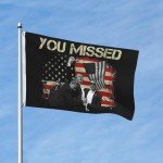 You Missed Flags Trump Fist Pump 3x5 Banner