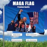 Trump 2024 Flag - Heavy Duty MAGA Banner