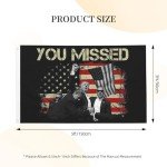 You Missed Flags Trump Fist Pump 3x5 Banner