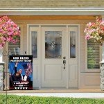 Trump Survivor Garden Flag - Patriotic Yard Decor