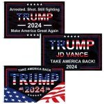 Trump 2024 Flag - Make America Great Again