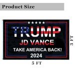 Trump 2024 Flag - Make America Great Again