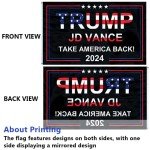 Trump 2024 Flag - Make America Great Again