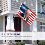 Trump Never Surrender Flag 3x5 Ft with Grommets