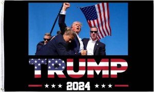 Trump 2024 Survivor Flag - 3x5 Feet Outdoor Banner