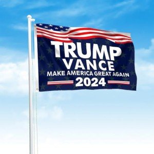 Trump 2024 Fight Flag - 3x5 Ft With Grommets