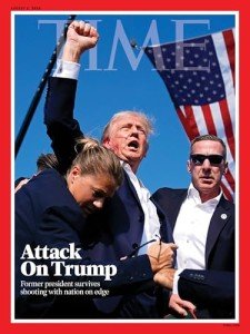 TIME Magazine: Trump Survival After Rally Attack, 2024