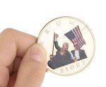 Trump Fight Fist Pump Coin - 2024 Collectible Gift