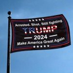 Trump 2024 Flag - Make America Great Again