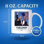 Trump Shot Mug – 2024 Rally Fist Pump