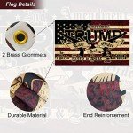 Trump 3x5 Outdoor 2nd Amendment Flag with Grommets