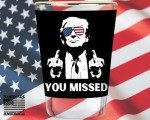 Trump 2024 Shot Glass - MAGA Memorabilia Gift