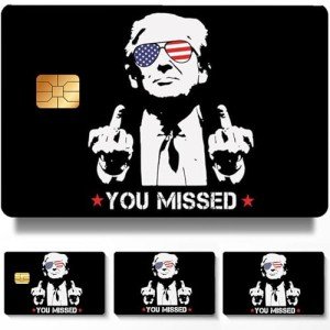 Donald Trump 2024 Rally Card Skin Sticker