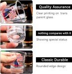 Funny Trump Shot Glass Set - 2024 Rally Theme