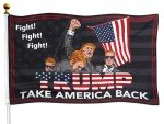 Trump 3x5 Ft Take America Back Flag