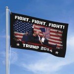 Trump 2024 Double-Sided Yard Flag 3x5