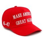 MAGA Baseball Cap Set - Red & Black