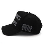 Black MAGA Hat - Trump 2024 Never Surrender