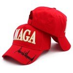 MAGA 2024 Adjustable USA Flag Baseball Cap
