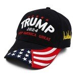 Trump 2024 Adjustable Keep America Great Hat