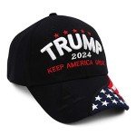 Trump 2024 Adjustable Keep America Great Hat