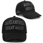 Blackout MAGA Hat 2024 – Adjustable Fit
