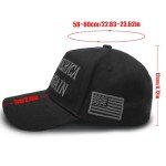 Blackout MAGA Hat 2024 – Adjustable Fit