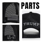 Dark MAGA Trucker Hat 2024 for Men & Women