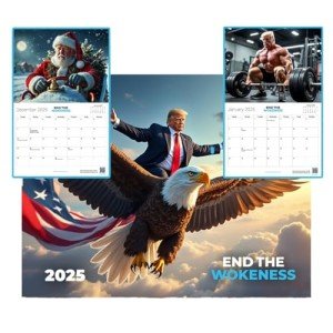 2025 Donald Trump Wall Calendar - MAGA Edition