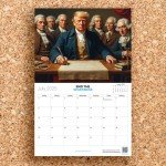 2025 Donald Trump Wall Calendar - MAGA Edition