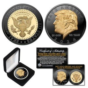 Merrick Mint Trump 2024 Save America Tribute Coin