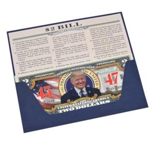 Trump 45th & 47th President Commemorative Two Dollar Bill