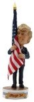 Donald Trump Bobblehead with American Flag