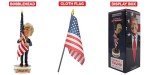 Donald Trump Bobblehead with American Flag