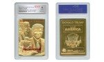 Donald Trump Triple Image Gold Card Edition