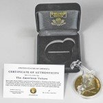 Trump 2025 Commemorative Gold Coin with Display Case