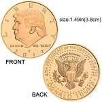 Donald Trump Gold Coin Set – 45th President (5pcs)