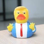 Fun Trump Rubber Squeaky Bath Duck Toys for Kids