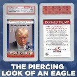 Trump Mugshot Trading Card - Graded Gem Mint 10