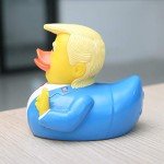 Fun Trump Rubber Squeaky Bath Duck Toys for Kids