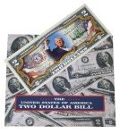 Trump Stand Strong Colorized $2 Bill Coin