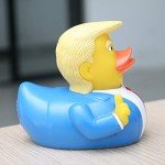 Fun Trump Rubber Squeaky Bath Duck Toys for Kids